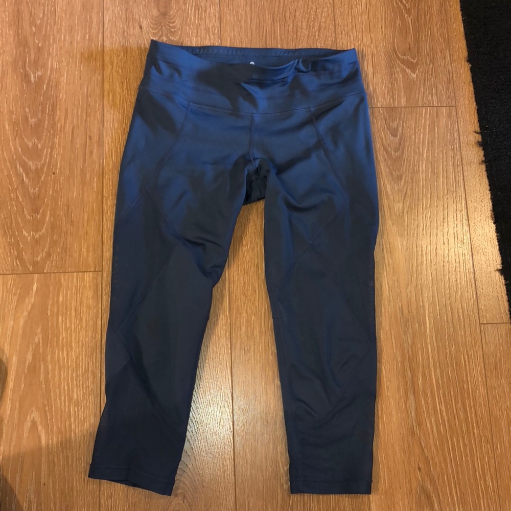 Athleta crop mesh leggings